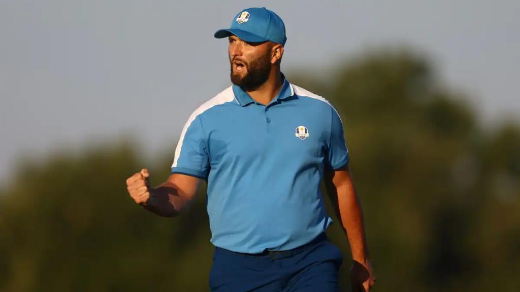 El golfista vasco, Jon Rahm.