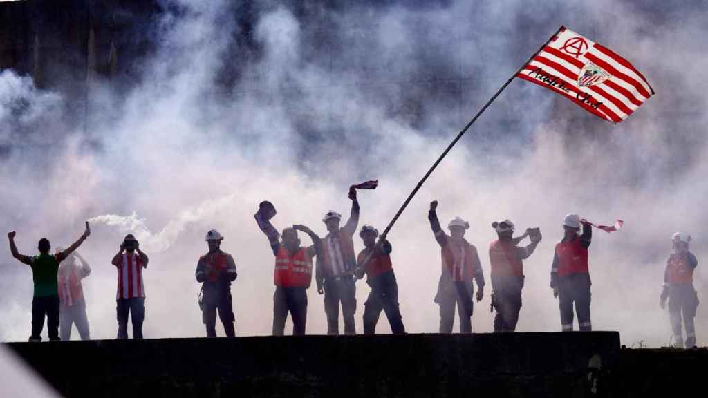 Trabajadores de ArcelorMittal Sestao