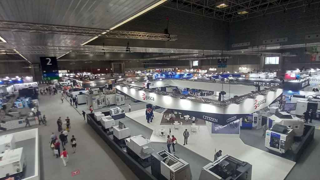 Inauguración en el BEC de Barakaldo de la Bienal de Máquina Herramienta.