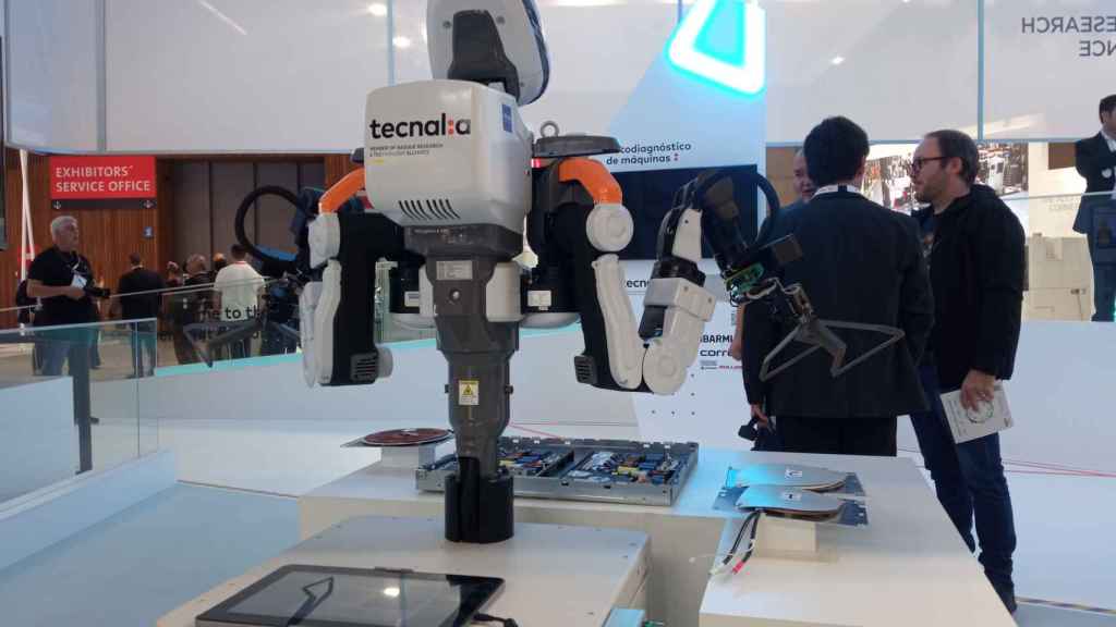 Robot humanoide diseñado por Tecnalia.