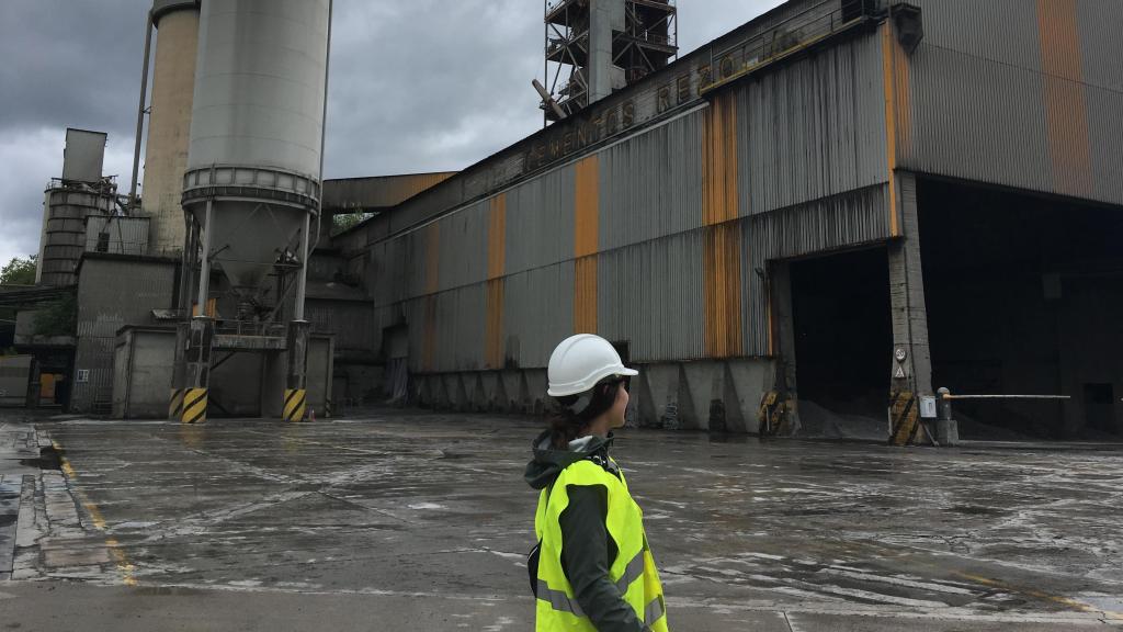 Instalaciones de Heidelberg Materials de Añorga, en Gipuzkoa.