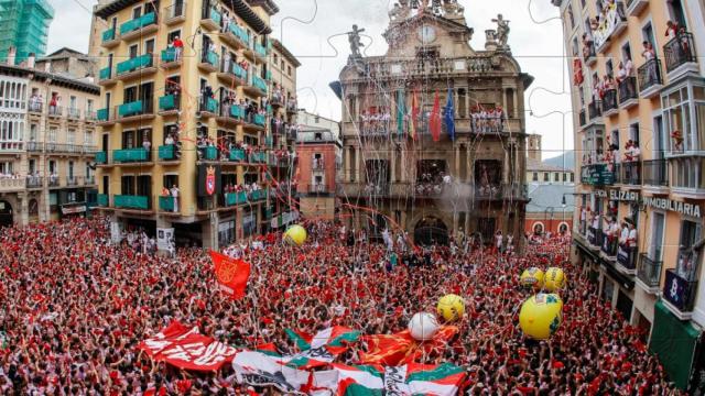 Chupinazo de San Fermín 2024 / EFE