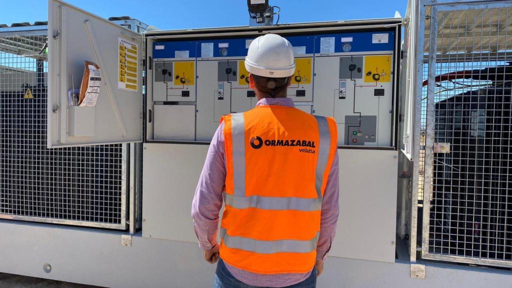 Un trabajador de Ormazabal