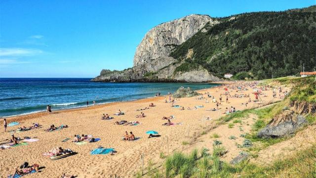 Playa en Euskadi.