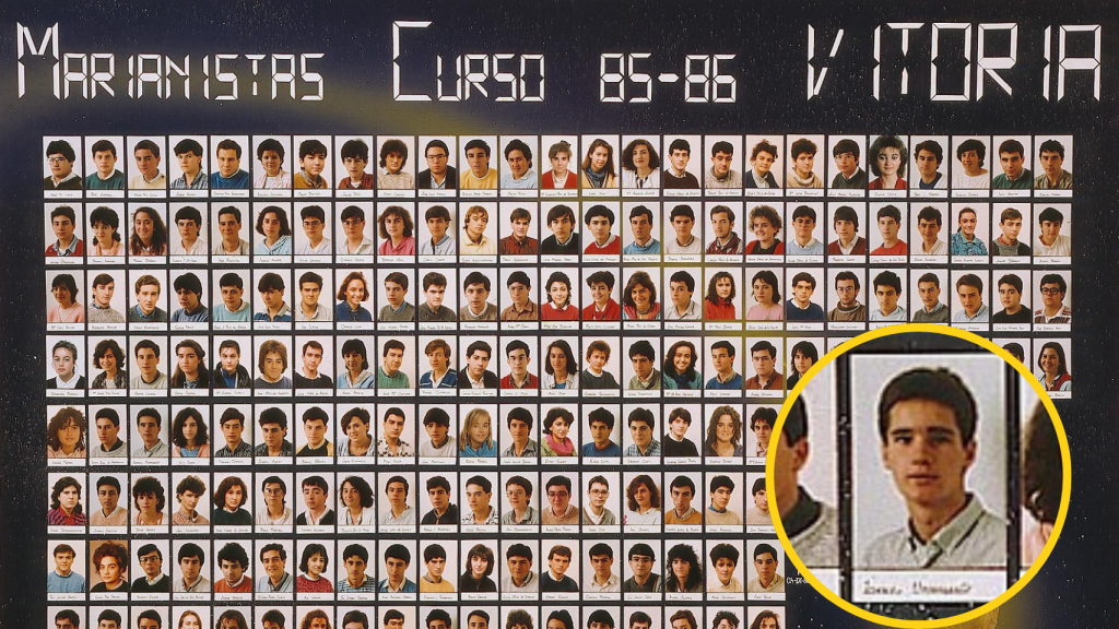 Orla promoción 1985-1986 Colegio Santa María Marianistas