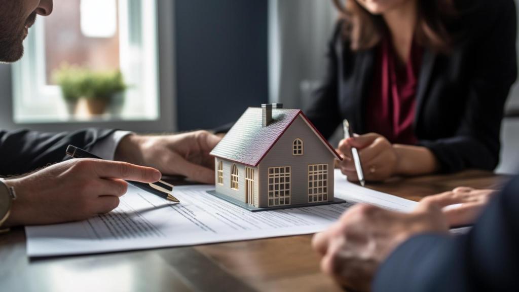 Agentes inmobiliarios.