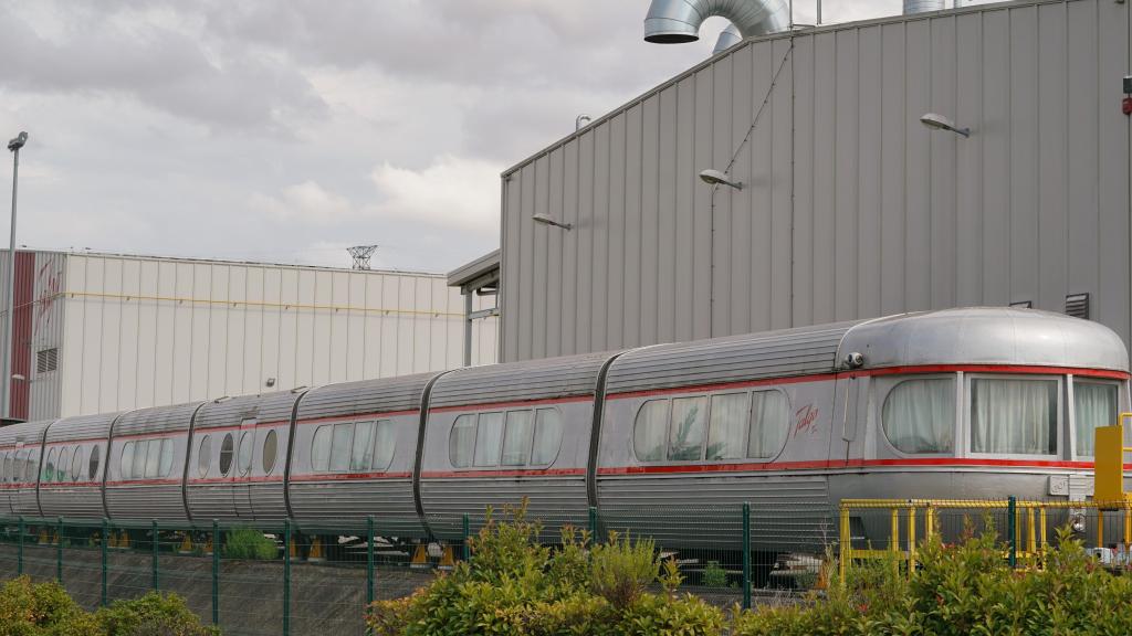 Tren de Talgo en la planta de Talgo en Rivabellosa (Álava) / EP