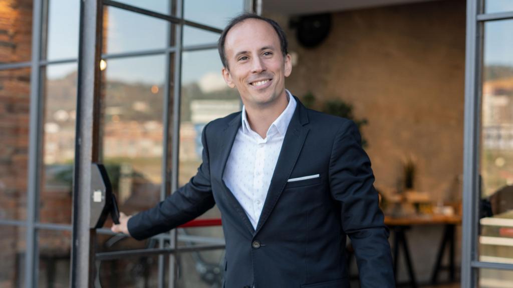 El CEO de H2Site, Andrés Galnares / Nacha Abaitua