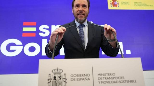 El ministro de Transportes y Movilidad Sostenible, Óscar Puente