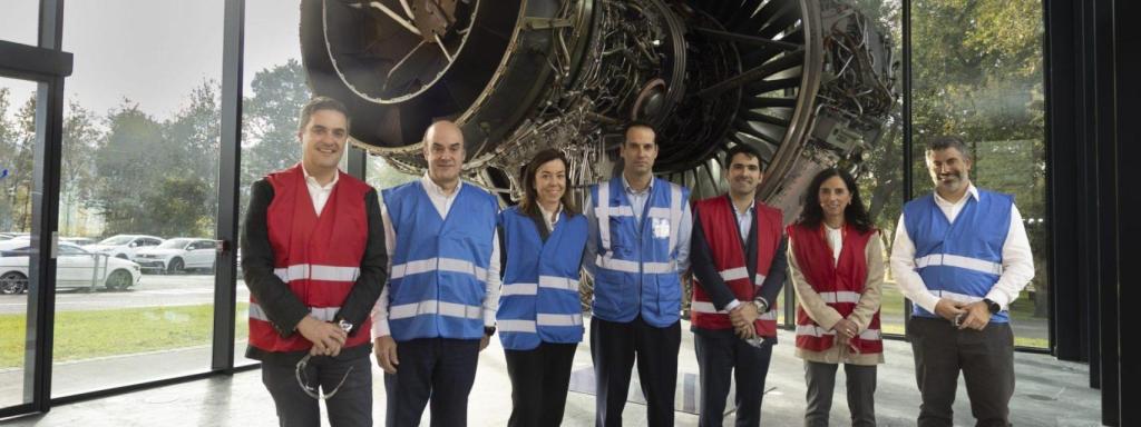 El consejero Mikel Jauregi visita ITP Aero
