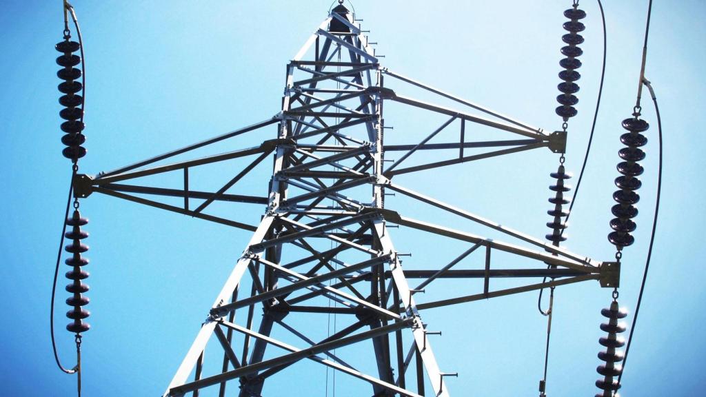 Una torre de la red eléctrica
