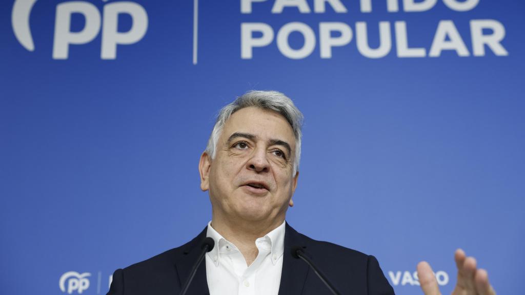 El presidente del PP vasco, Javier de Andrés / MIGUEL TOÑA - EFE