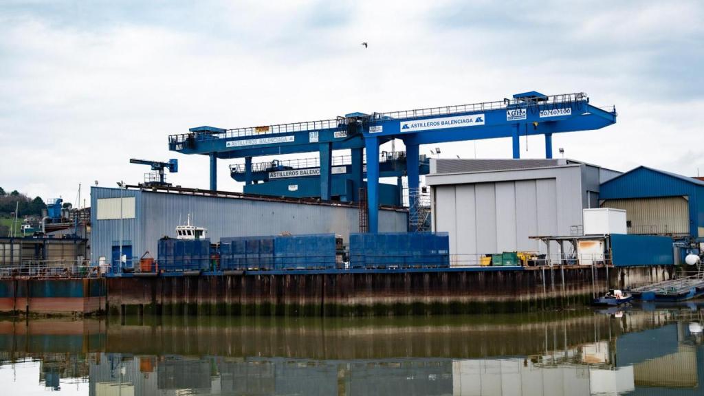 Sede de Astilleros Balenciaga, en la localidad de Zumaia.