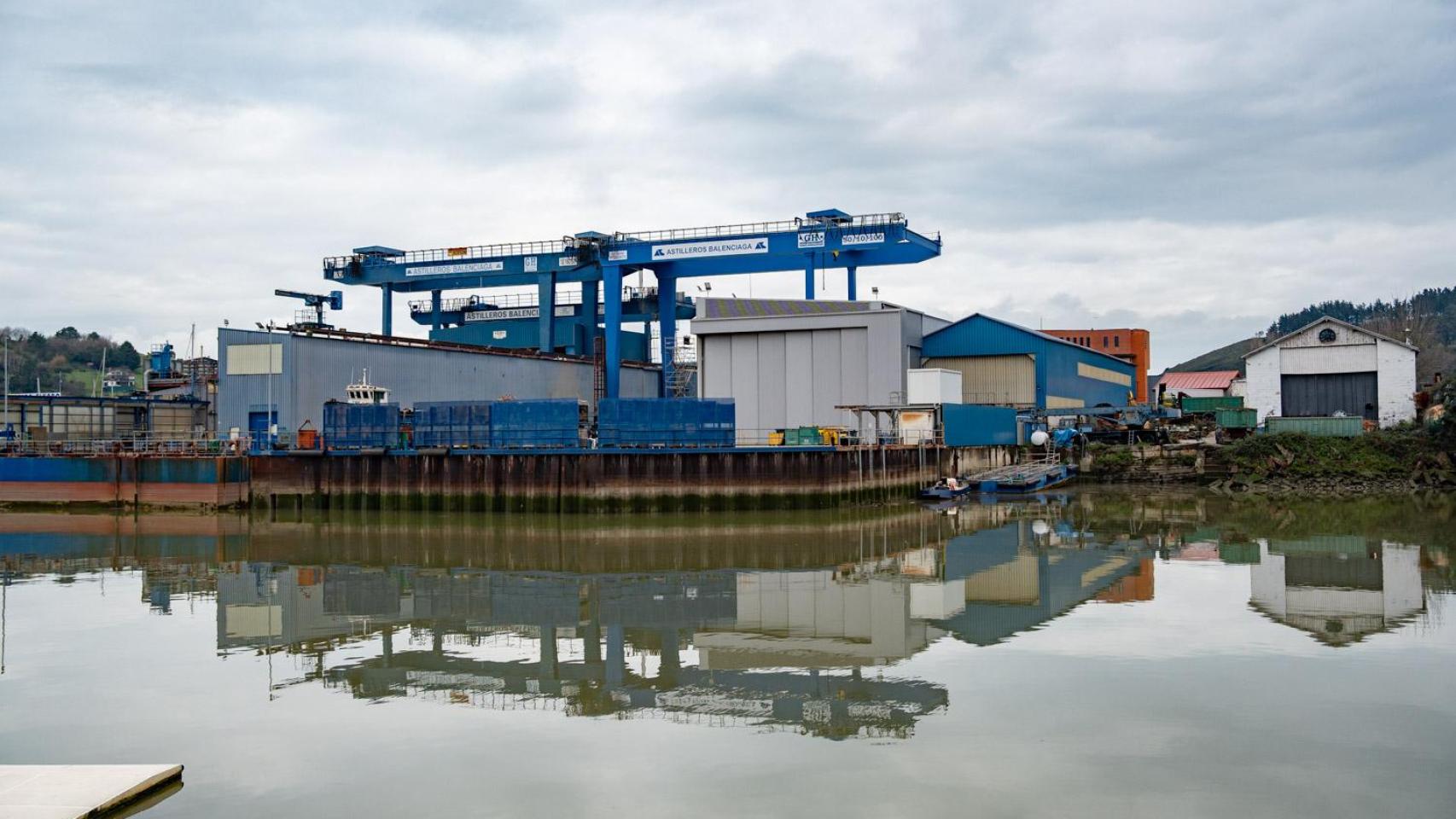 Astilleros Balenciaga, situado en la localidad guipuzcoana de Zumaia.