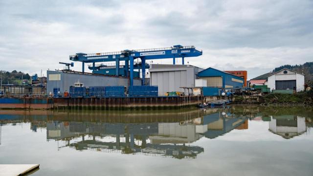 Astilleros Balenciaga, situado en la localidad guipuzcoana de Zumaia.