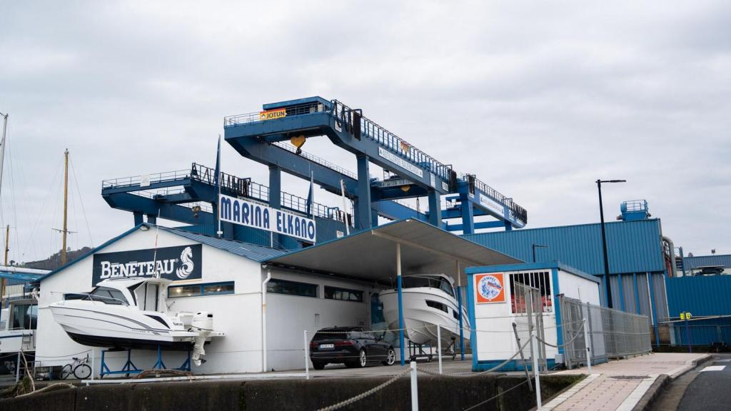 Astilleros Balenciaga, en la localidad de Zumaia.