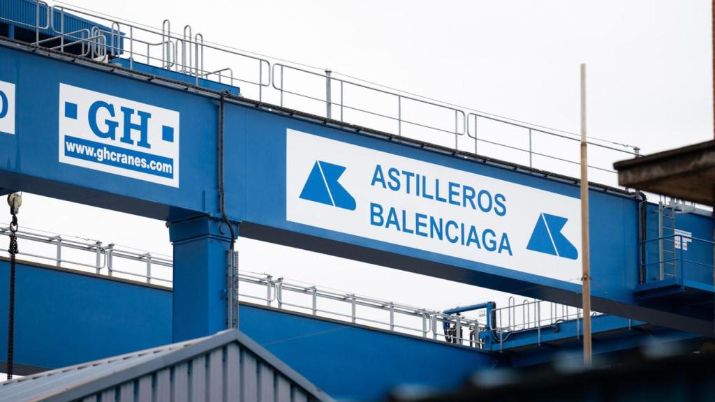 Imagen del Astillero Balenciaga en la localidad de Zumaia