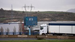 Polígono industrial de Álava Arasur, junto con las parcelas y naves de Pannetonni