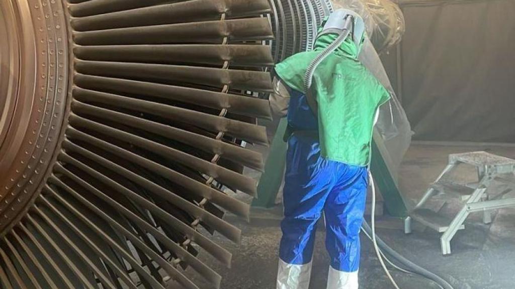 Un trabajador de la industria