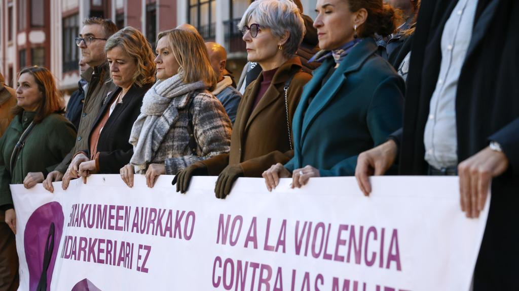 Concentración contra la violencia machista