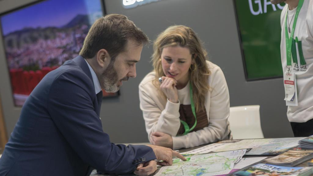 El consejero de Turismo, Javier Hurtado, en la celebración de Fitur 2025 en una imagen de archivo