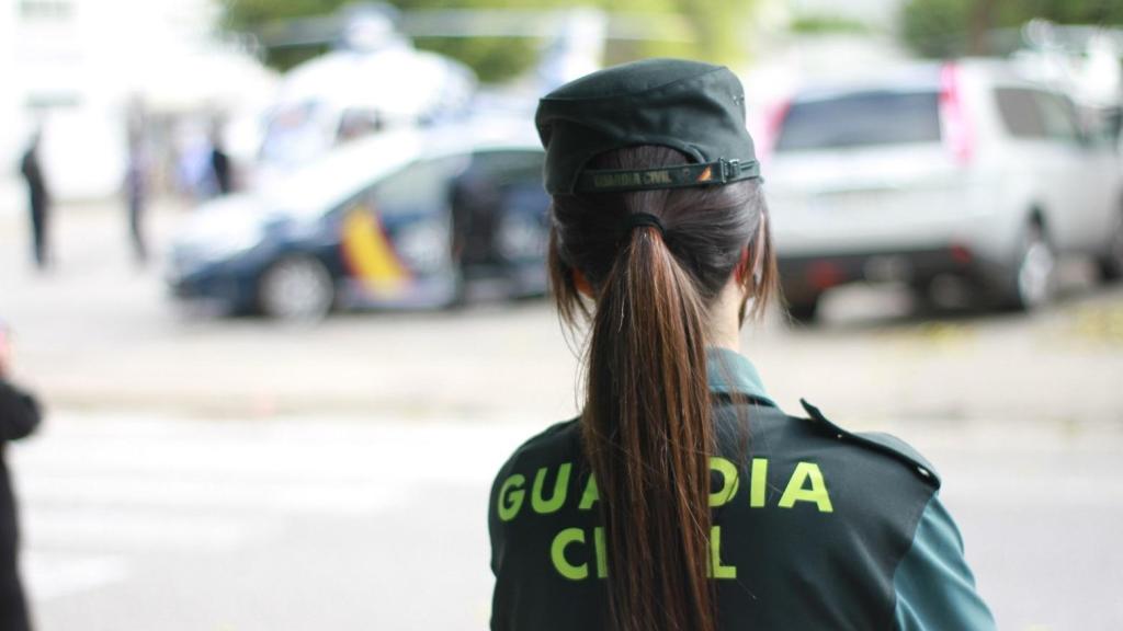 Una agente de la Guardia Civil en una imagen de archivo