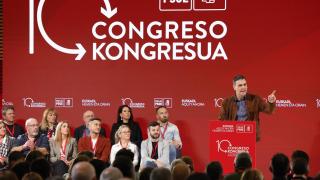 Sánchez, durante el evento.