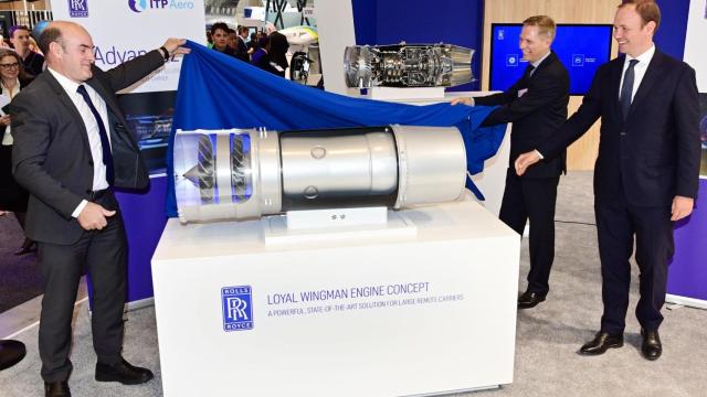 Presentación de una turbina de ITP Aero, líder en Defensa