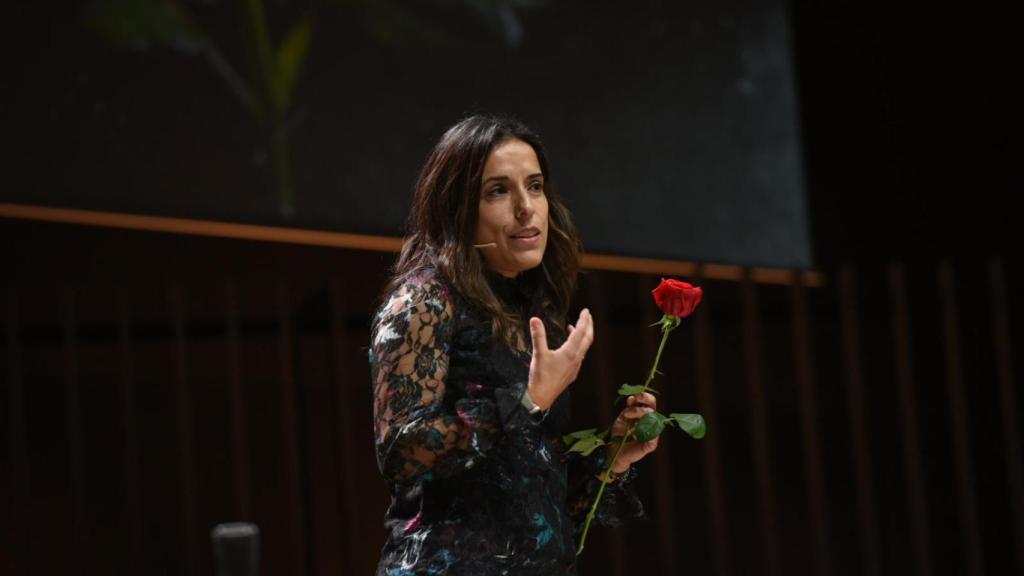 Sara Buesa durante el In Memoriam del pasado sábado.