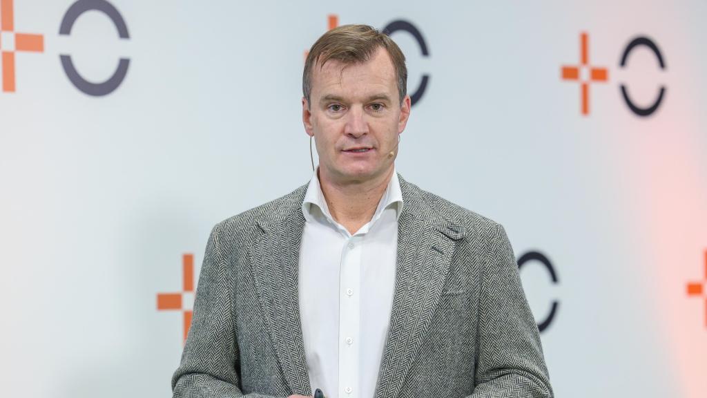 El CEO de MásOrange, Meinrad Spenger, a 3 de abril de 2024, en Madrid