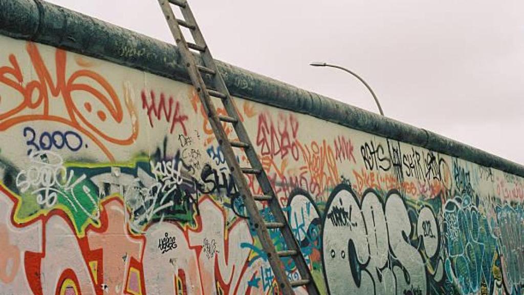 El Muro de Berlín.