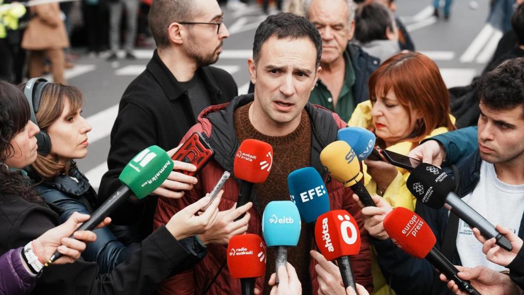 El secretario general de ELA, Mitxel Lakuntza