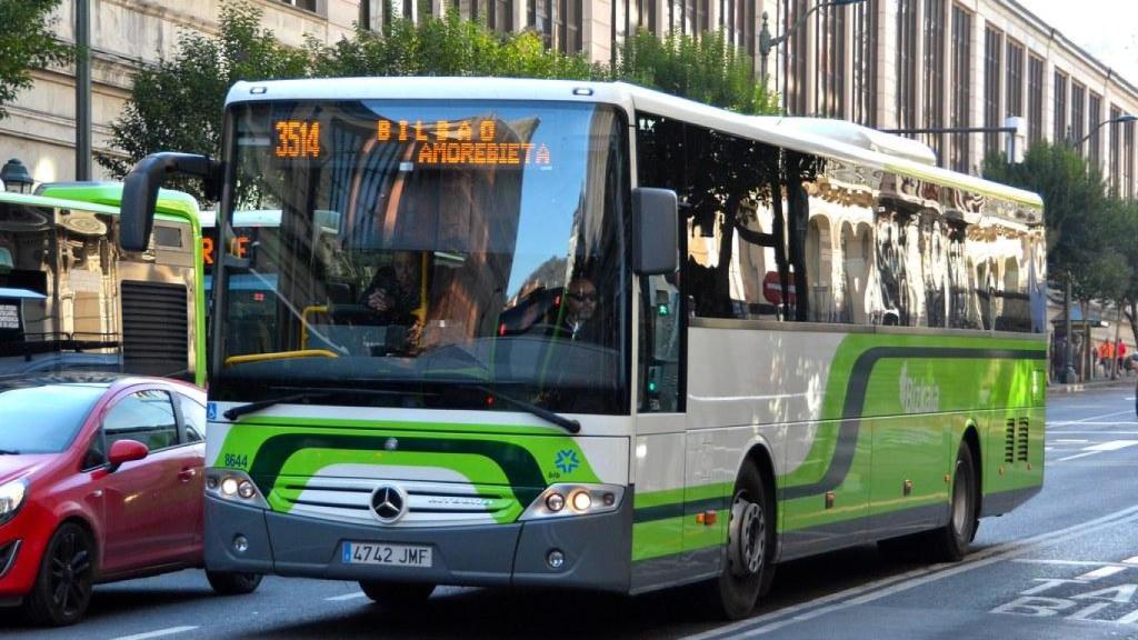 Un bus de Bizkaibus.