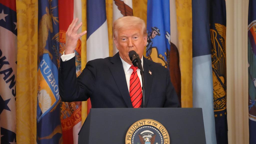 El presidente de EEUU, Donald Trump