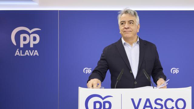 El presidente del PP vasco, Javier de Andrés / ADRIÁN RUIZ HIERRO - EFE
