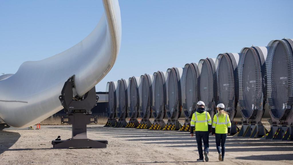 Piezas eólicas de Siemens Gamesa