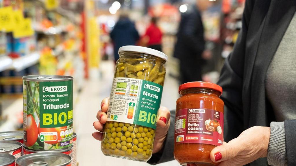 El etiquetado Nutri-Score comenzó a implantarse en los productos de Eroski a finales de 2019.