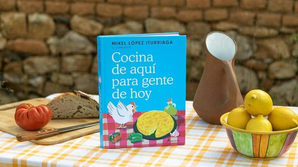 Libro 'Cocina de aquí para gente de hoy', de Mikel López Iturriaga.