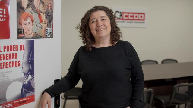 Loli García, secretaria general de CCOO Euskadi