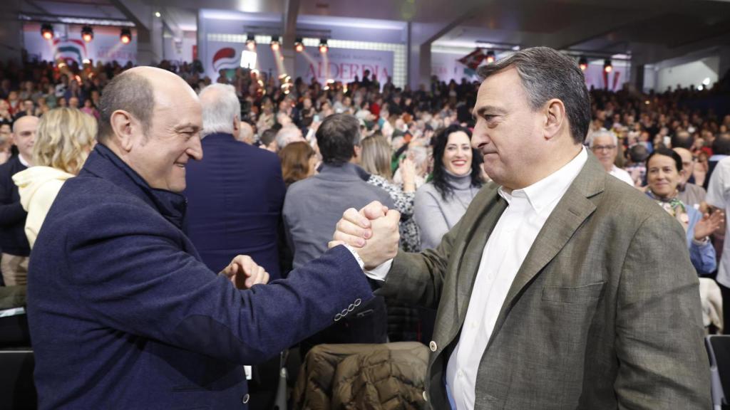 Andoni Ortuzar y Aitor Esteban / JUAN HERRERO - EFE