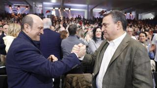 Andoni Ortuzar y Aitor Esteban / JUAN HERRERO - EFE