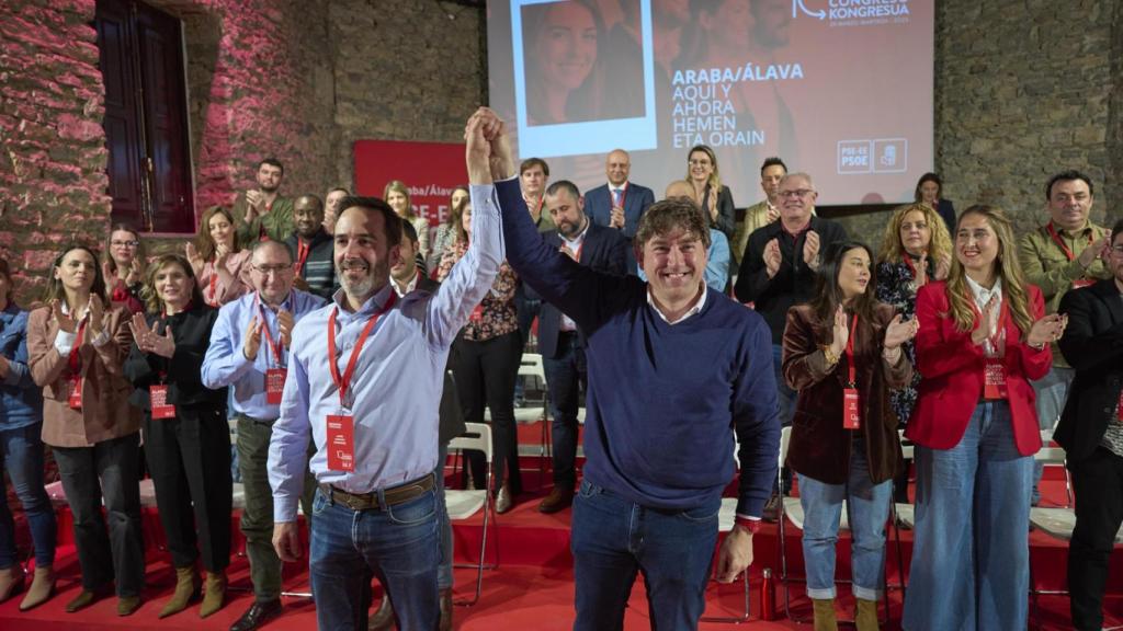 Javier Hurtado y Eneko Andueza / ADRIÁN RUIZ HIERRO - EFE