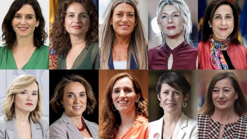 Ayuso, Montero y Nogueras, entre las diez mujeres más influyentes de la política española actual
