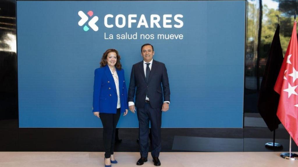 Fátima Matute y Eduardo Pastor en Welnia, sede de Cofares