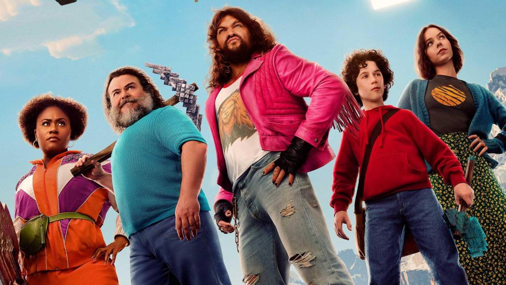 Cartel de Minecraft, la película