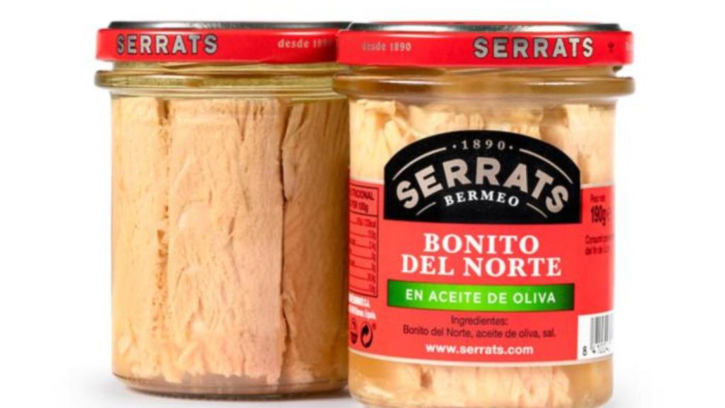 Conservas Serrats exporta a EEUU principalmente bonito del norte.