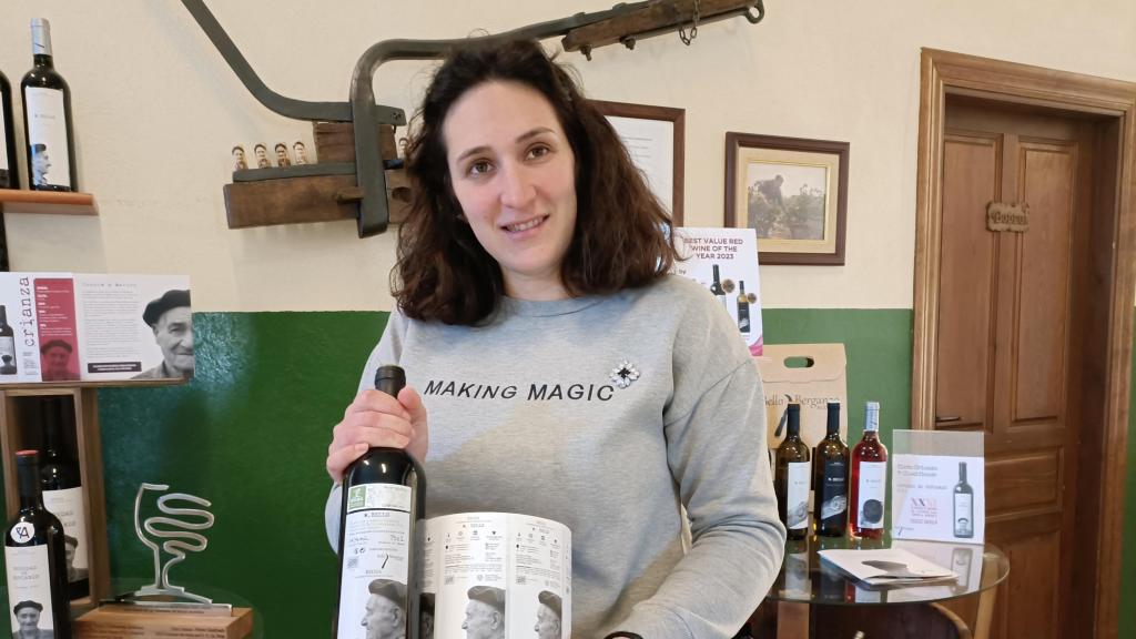 Ángela Bello, de la Bodega Bello Berganzo