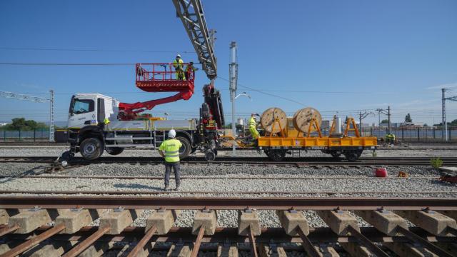 Obras para la ampliación de la terminal de Júndiz, un nodo clave para el Puerto de Bilbao / Iñaki Berasaluce Europa Press