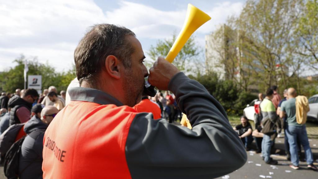 Movilización en Bridgestone Basauri contra los despidos / Miguel Toña EFE
