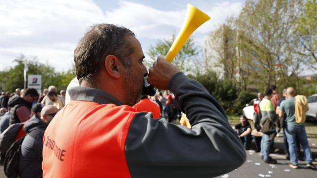 Movilización en Bridgestone Basauri contra los despidos / Miguel Toña EFE